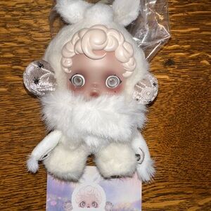 POP MART SKULLPANDA L'impressionnisme Plush Pendant!!
